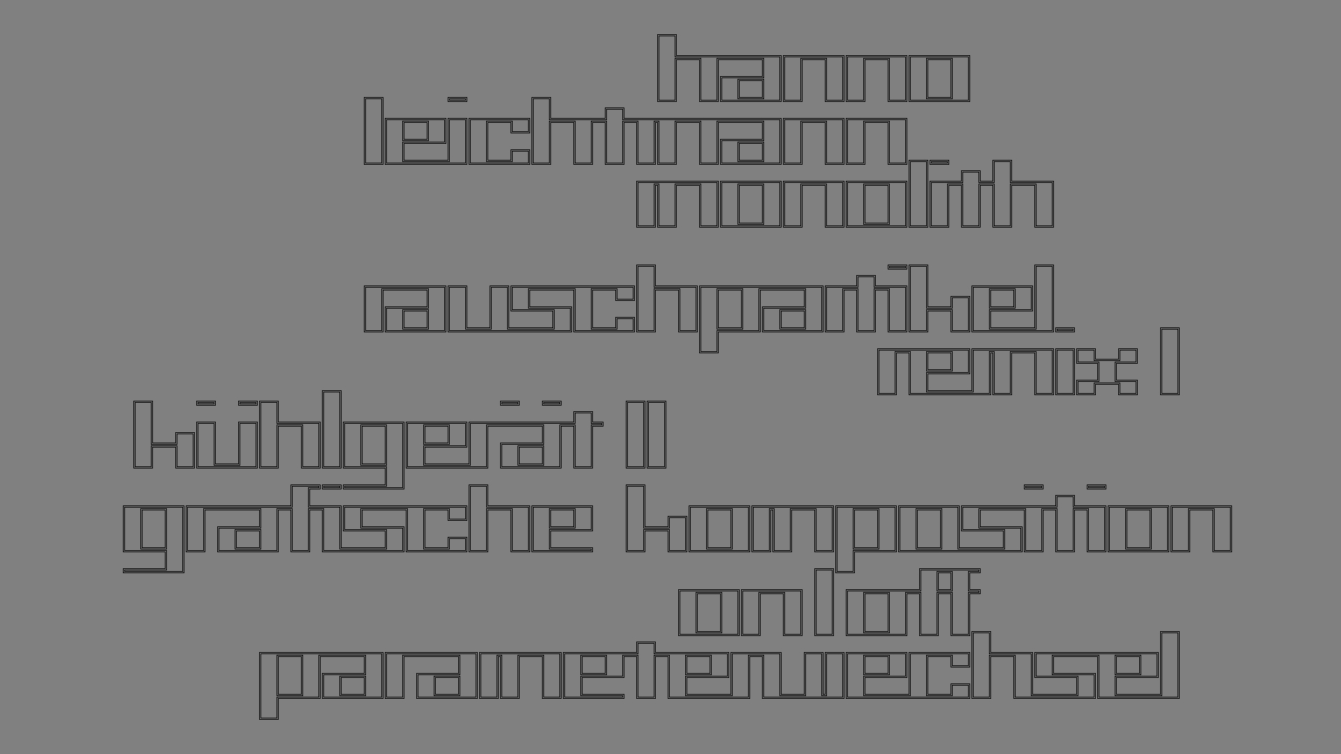 2021-03-10 Hanno Leichtmann - 1996 Monolith (rauschpartikel Remix 1 - 3)